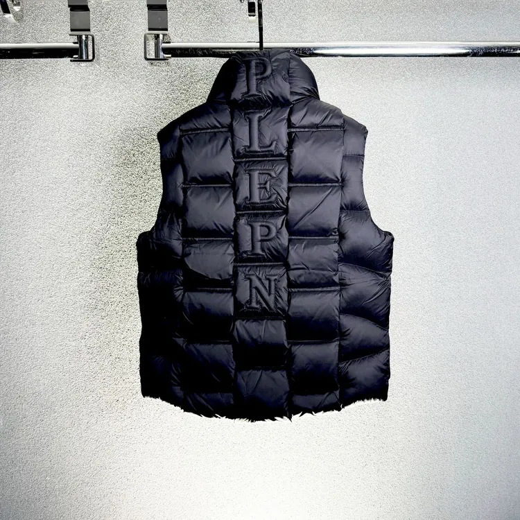 PP奢潮男装 正宗90白鸭绒男士保暖锁温修身运动面包羽绒马甲Y2202