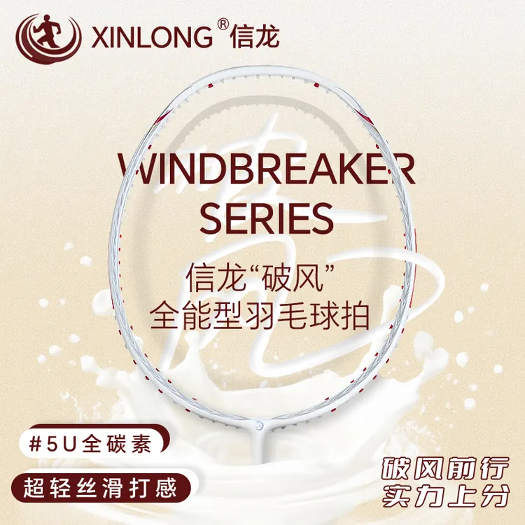 信龙超轻破风系列全碳素一体耐打专业控球训练比赛专用羽毛球单拍