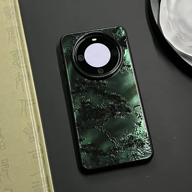 ⌈墨松隐翠⌋新中式适用于华为系列手机壳小众高级感mate60pro/pro+