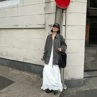 【INAIEN】线上款 松弛实力派 可调节吊带裙Y5775