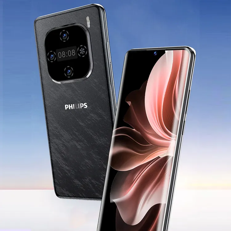 【256GB】飞利浦新品曲面屏全网通八核安卓AI智能手机网红款黑色