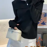 轻职风秋冬长袖打底衫黑色修身