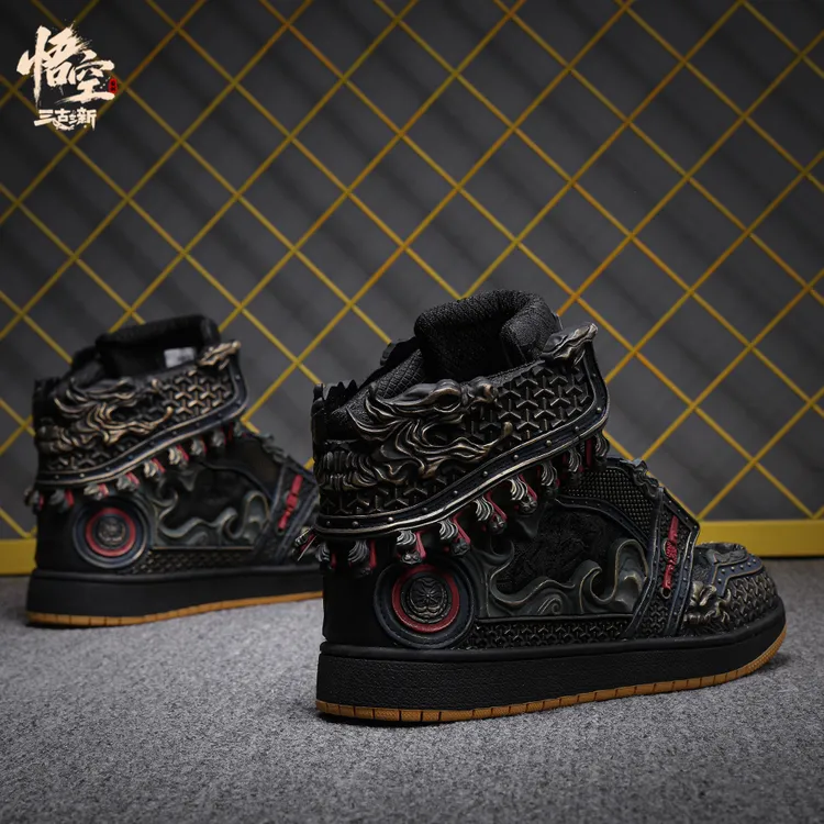 三古三新 悟空锁子甲 大码男鞋45棉鞋冬季板鞋男款休闲鞋加绒男鞋