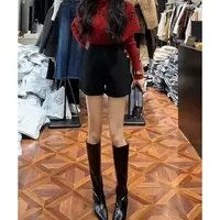 【 Wan wan】烫钻高腰A字短裤