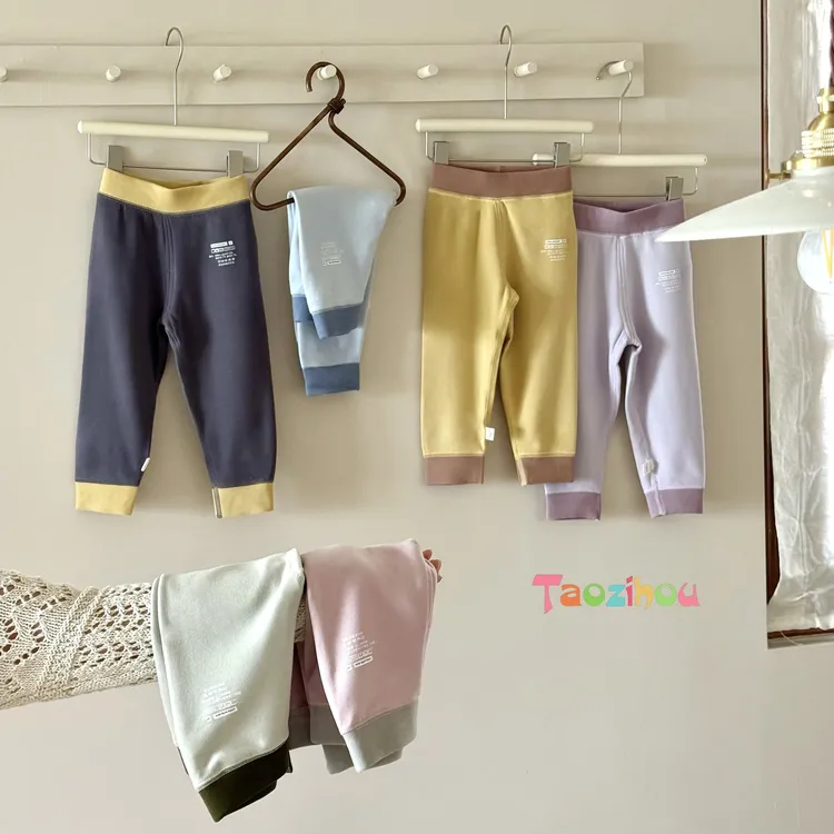 2025款男童女童保暖小奶皮裤5243