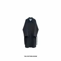  The pattern room | 一体两面暖线条双向色两穿大衣