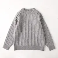 吴小越w671儿童毛衣圆领百搭神器洋气秋冬新款男童原宿风文艺范保