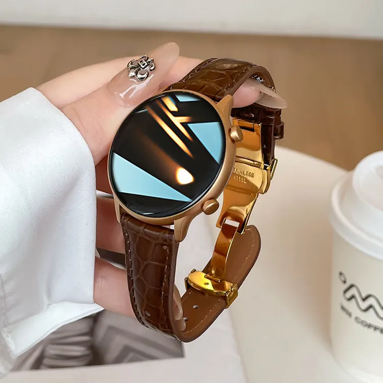 2025新复古气质智能手表女士高清通话心率血压支付多功能运动手环