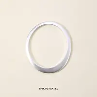 muyang/慕阳 铜合金手镯 气质手工时尚百搭简约精美叙白手镯--