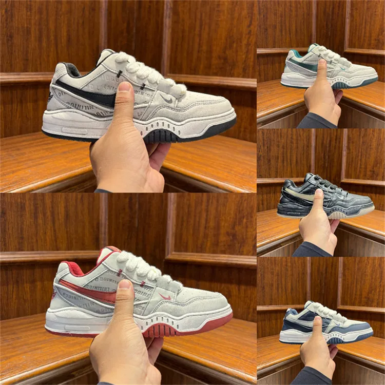 男鞋2025秋季新款时尚舒适休闲鞋透气擦色百搭潮流低帮男士运动鞋