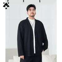 【国风新中式套装】森老板轻奢男装秋季外套老钱风高级感针织开衫