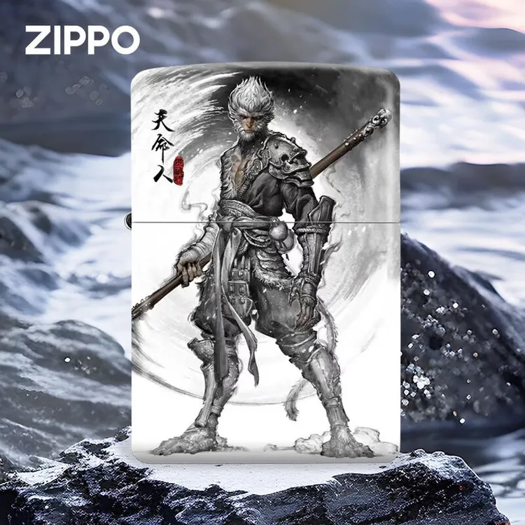 ZIPPO/之宝打火机正版天命人悟空齐天大圣男士送男士友礼物潮DYJ1