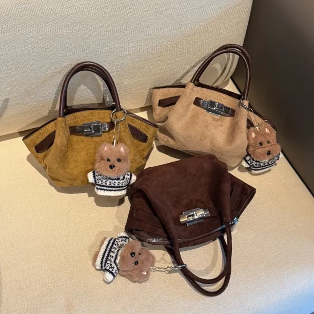 【梦回巴黎】手提包包女2025新款日韩通勤大容量时尚单肩菜篮子包