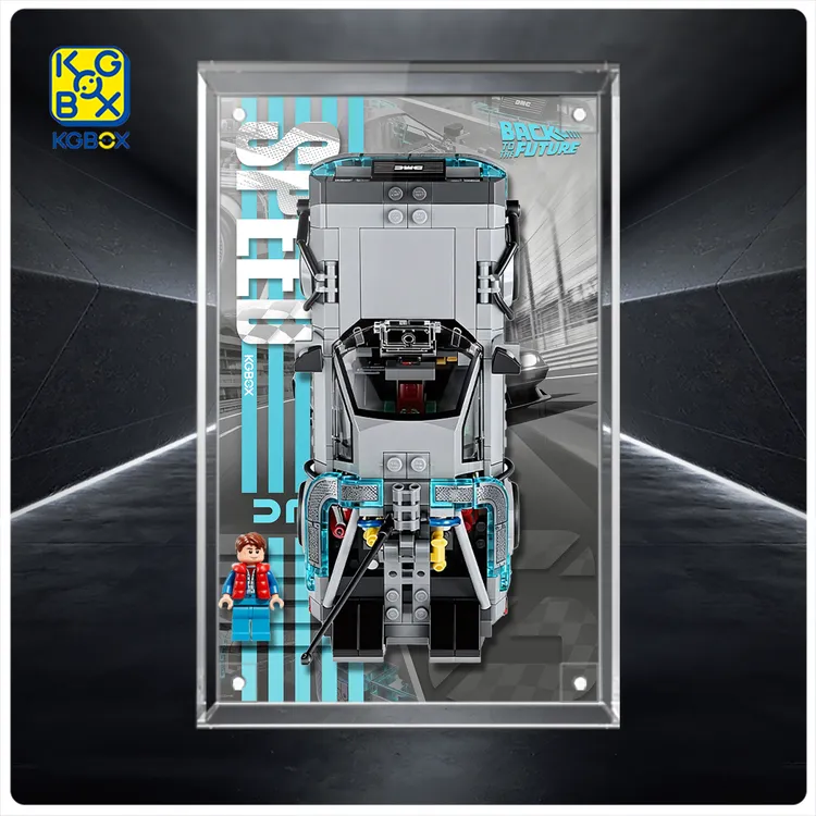 KGBOX适用于77256回到未来时光机SPEED系列展示盒