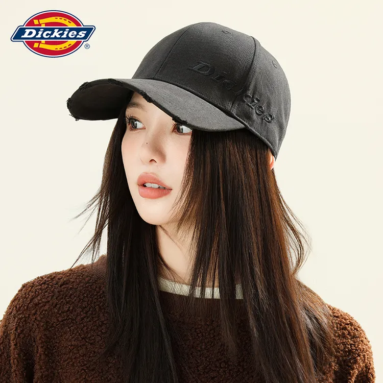 Dickies运动休闲Logo刺绣鸭舌帽百搭棒球帽户外遮阳帽情侣款帽子