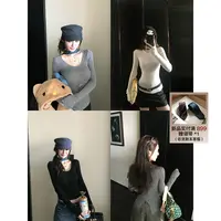SKK"羊毛绵绵tee"长袖版囤住!圆领/U领16针60支美利奴羊毛针织T