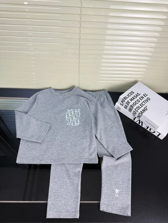 【老钱风家居服】儿童长裤长袖秋衣裤男女秋冬童宝宝睡衣套装