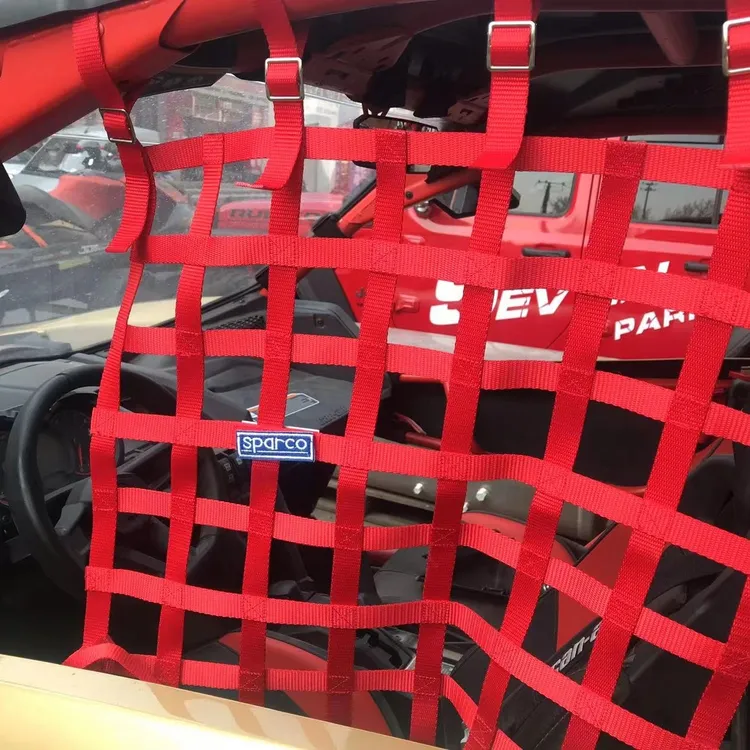 庞巴迪X3全地形越野车车窗护网通用赛车防护网 适用于越野沙滩车 