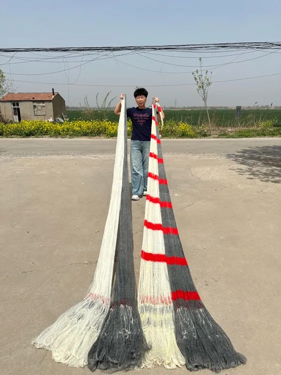 2指5米直径7米半重10斤铅坠子纯手工一开到顶