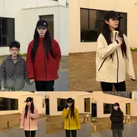 宿慕SUMU新款情侣羊毛羽绒外套12-7冬季男女同款连帽冲锋衣899