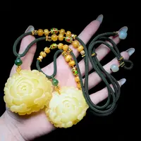 【刘晓庆专属】XQ81348-蜜蜡吊坠-多样性发其一-随形