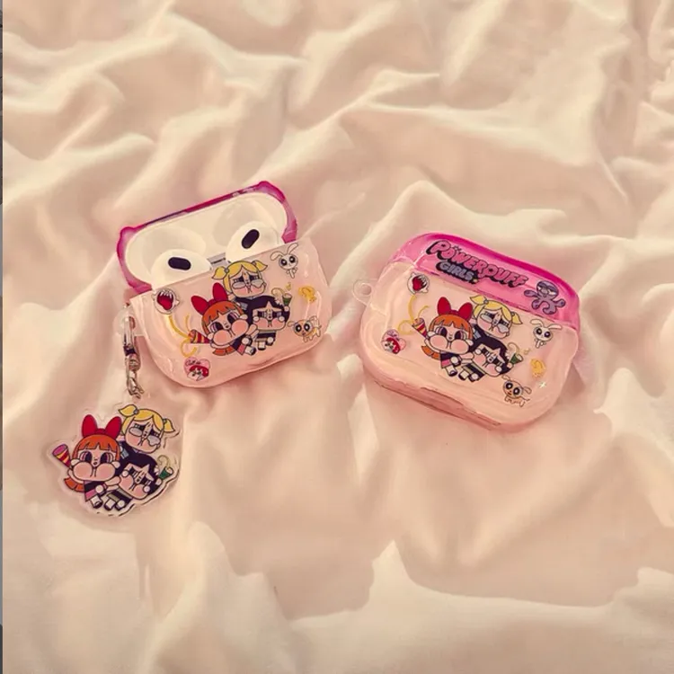 飞天小女警哭娃适用苹果Airpods4保护套新款3代无线蓝牙耳机套pro