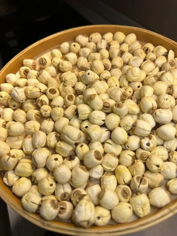 清姐同款干通芯白莲子一斤装，煮之前不用泡
