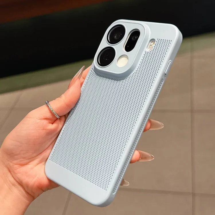 适用oppoFindx9Pro超薄散热手机壳网孔findX9/8s镜头全包防摔硬壳