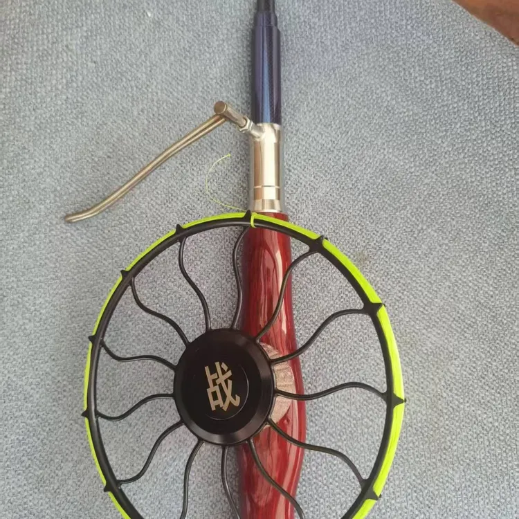 手工制作花梨木分体把手搭配变色龙杆航空铝盘的枪