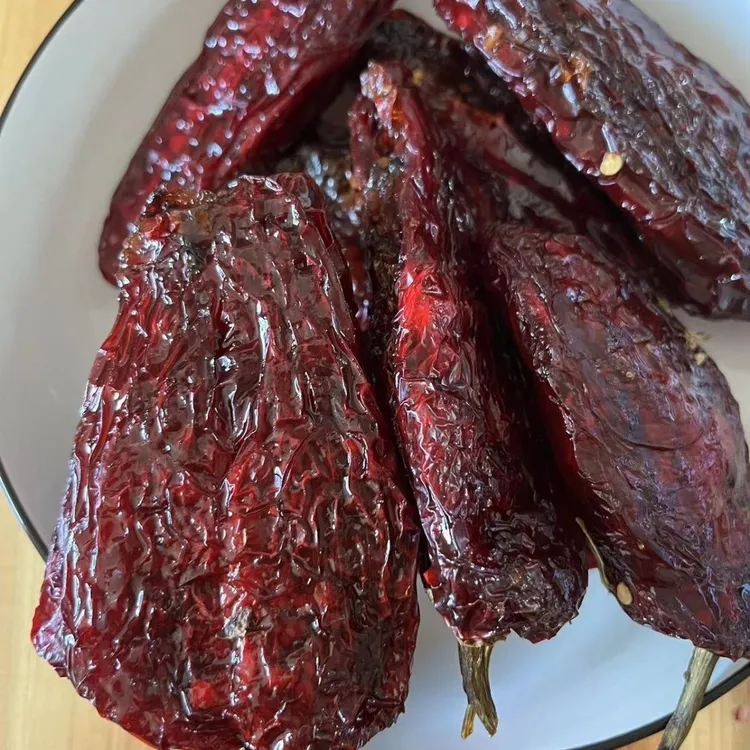 正宗特产江西老式微辣辣椒干纯手工软糯解馋零食夹心香辣田园