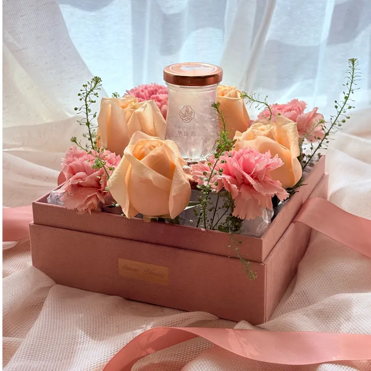 【教师节】鲜炖燕窝花束礼盒-女生实用高级礼品送礼女神伴手礼