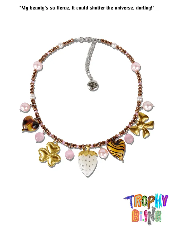 钛钢项链 TROPHYBLING丨草莓巧克力项链