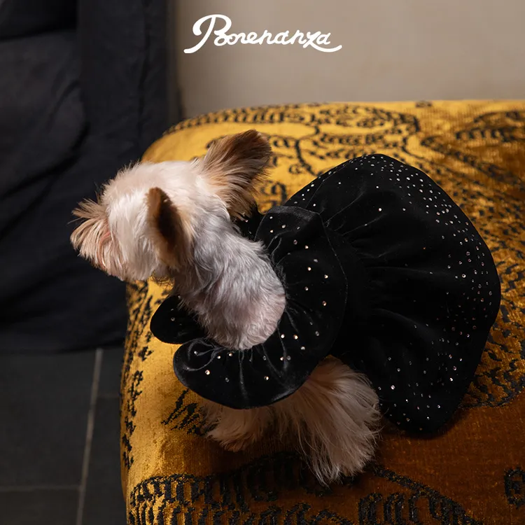 Bonennaza｜Jazz Ball爵士舞会星芒晚会丝绒礼裙