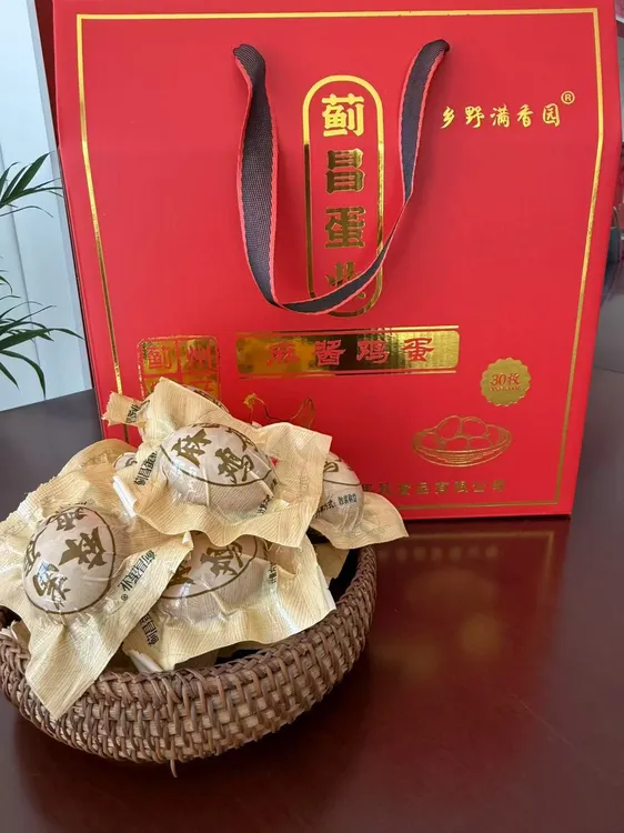 麻酱鸡蛋真空包装五香溢油新鲜即食