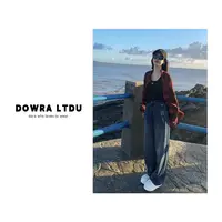 朵拉【时髦腔调】2025年秋季新款翻领格子百搭休闲衬衫外套女41-292