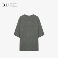 【老白不白】秋冬中长款休闲百搭羊绒针织衫OW252MY053Z