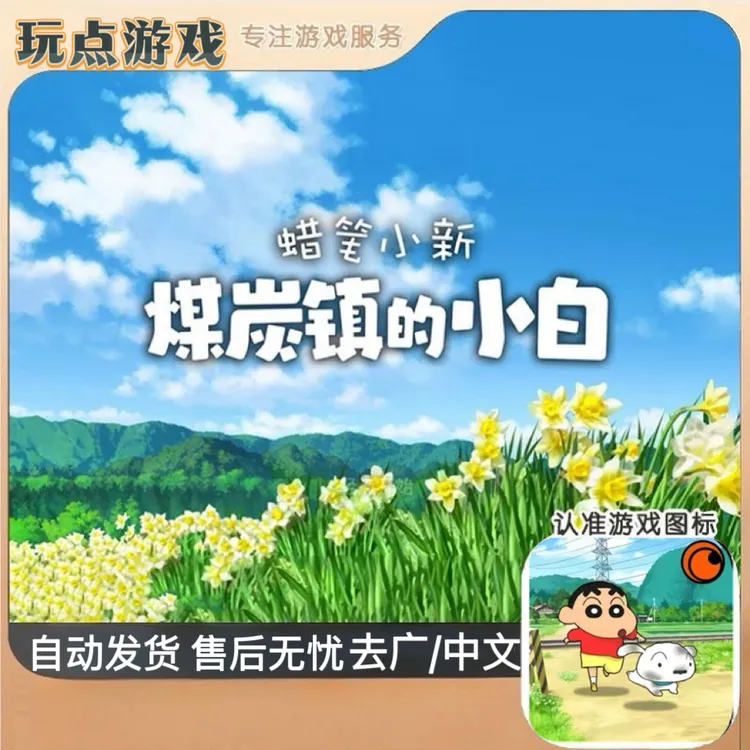 蜡笔小新煤炭镇的小白 中文 去广告 游戏安装服务