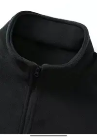 半拉链 J家 开襟户外抓绒衣