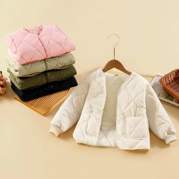 校服神器内胆棉衣儿童加绒加厚棉服男女童外套中小童夹棉内搭棉袄