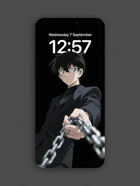4K高清｜黑化版毛利兰柯南｜苹果安卓 手机动态＋静态全套情侣CP壁纸