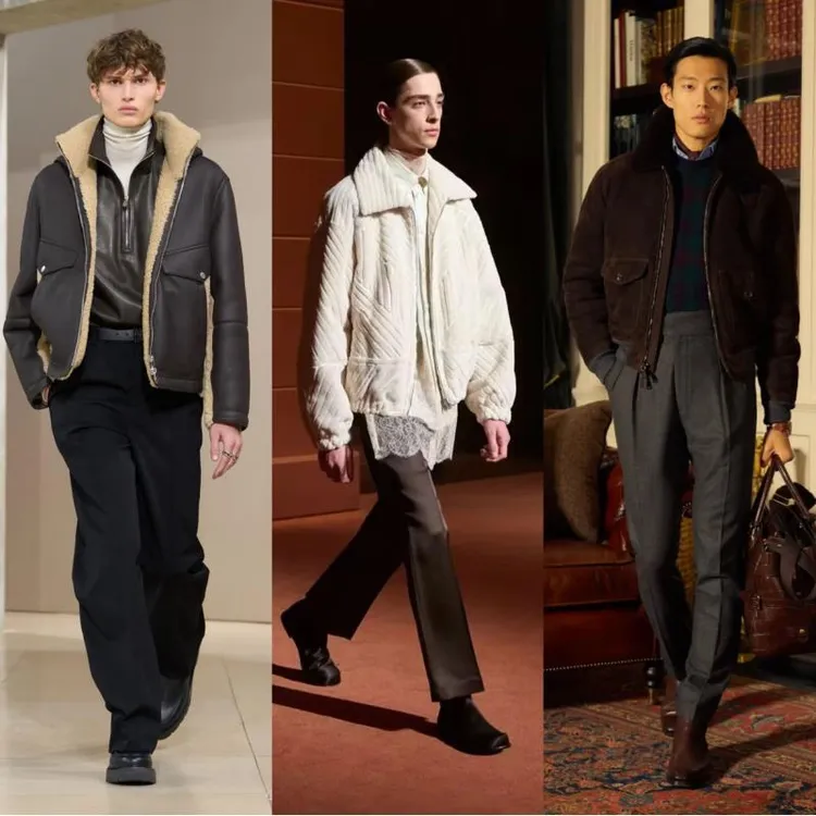 CD柜上7W+版  棒球领皮毛一体男皮衣真皮夹克外套 KZ6901