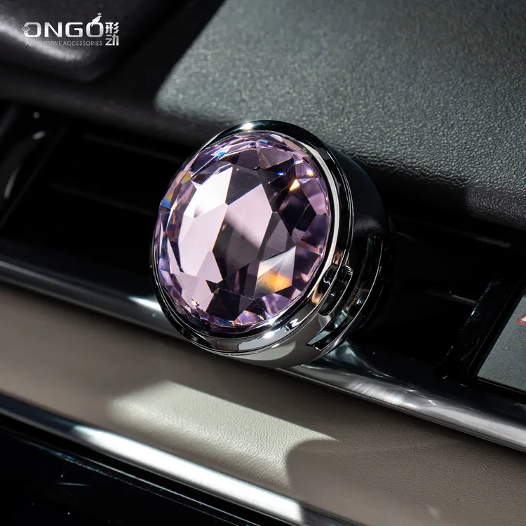 ONGO形动车载水晶钻出风口香薰高级香氛礼盒男女提车生日精致礼物