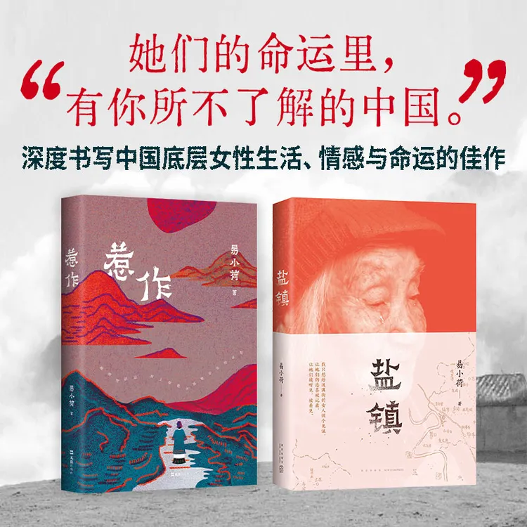 【多规格】易小荷女性文学套装 惹作+盐镇 单册/套装