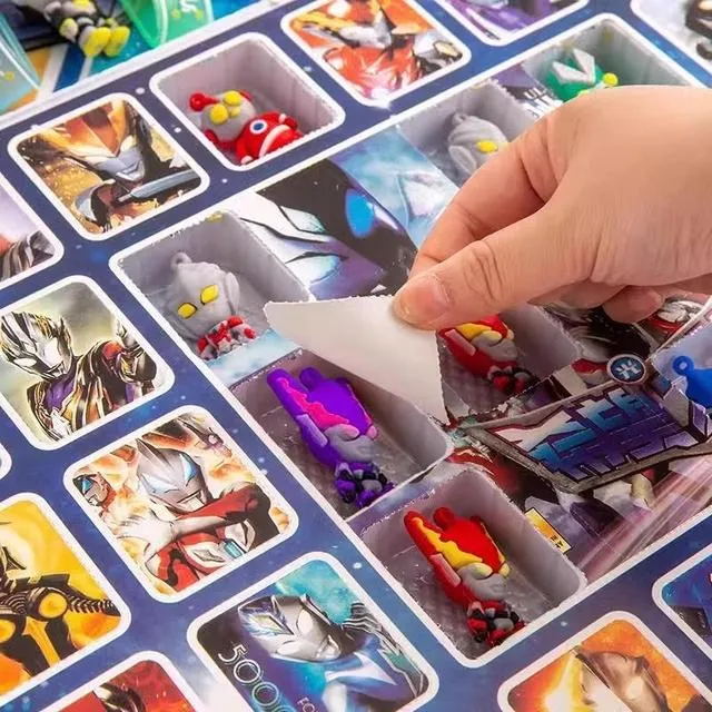 凹凸曼儿童贴纸3d立体卡通贴画奖励贴宝宝泡泡粘贴纸女男孩安静书