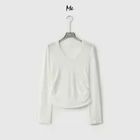 ME【花藤沙漏土豆泥】云柔小蛮腰浮雕刺绣百搭休闲打底上衣MESA3948