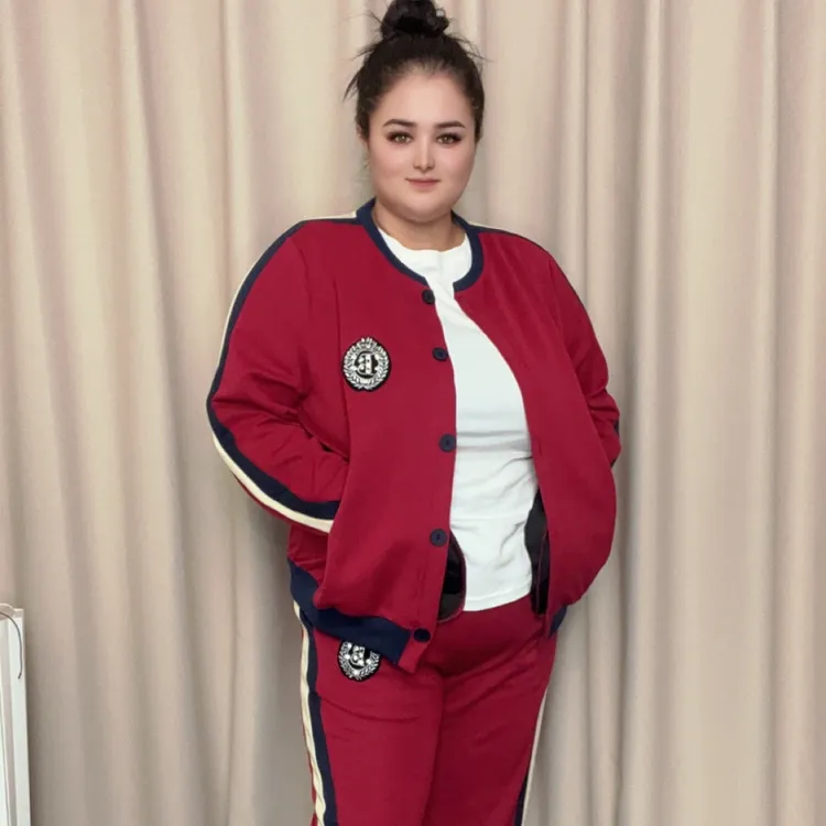 2025年秋款大码运动套装