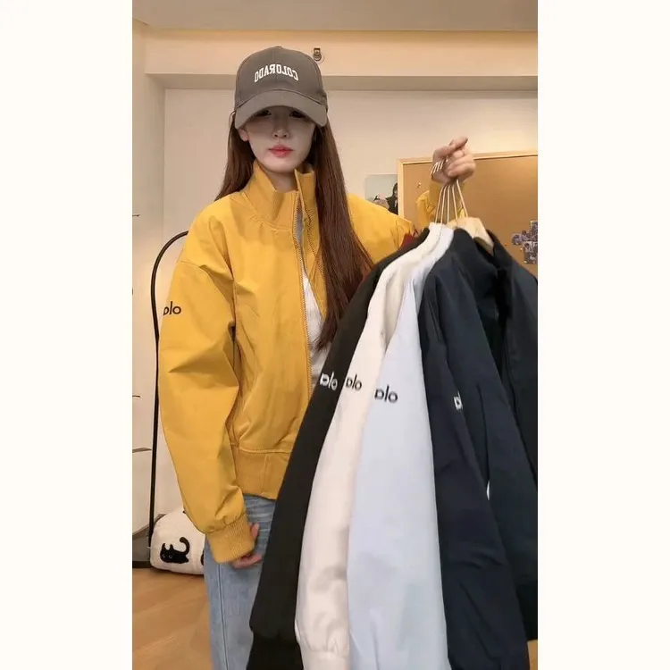 美式复古小个子棒球服外套女短款学生韩版宽松秋季新款立领夹克潮