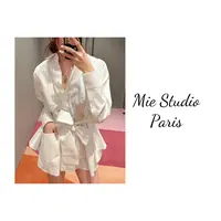25SS春夏新品提花衬衫连衣裙