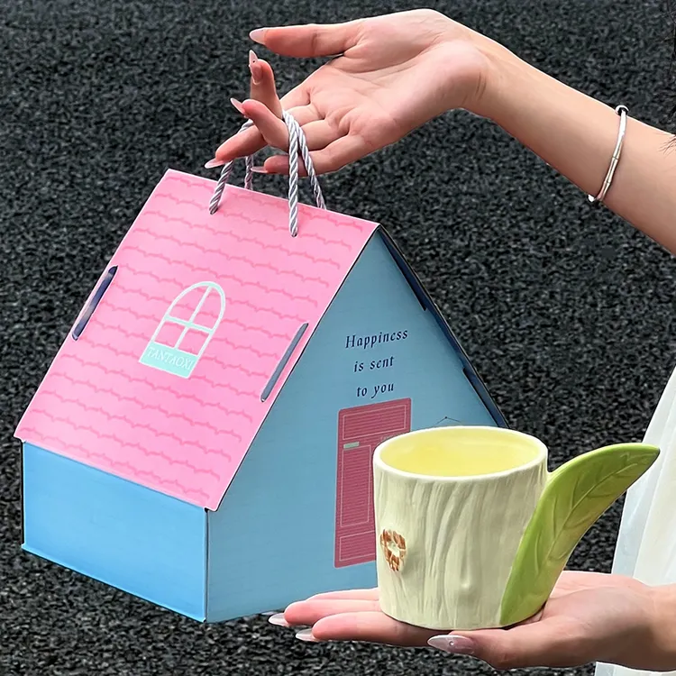 开学季礼物送学生实用陶瓷马克杯水杯礼盒装同学室友创意走心礼品