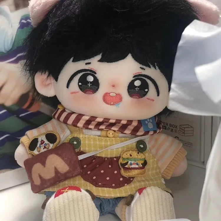 原创TF家族4代陈浚铭属性20CM棉花娃娃超萌可爱玩偶爱豆毛绒同人